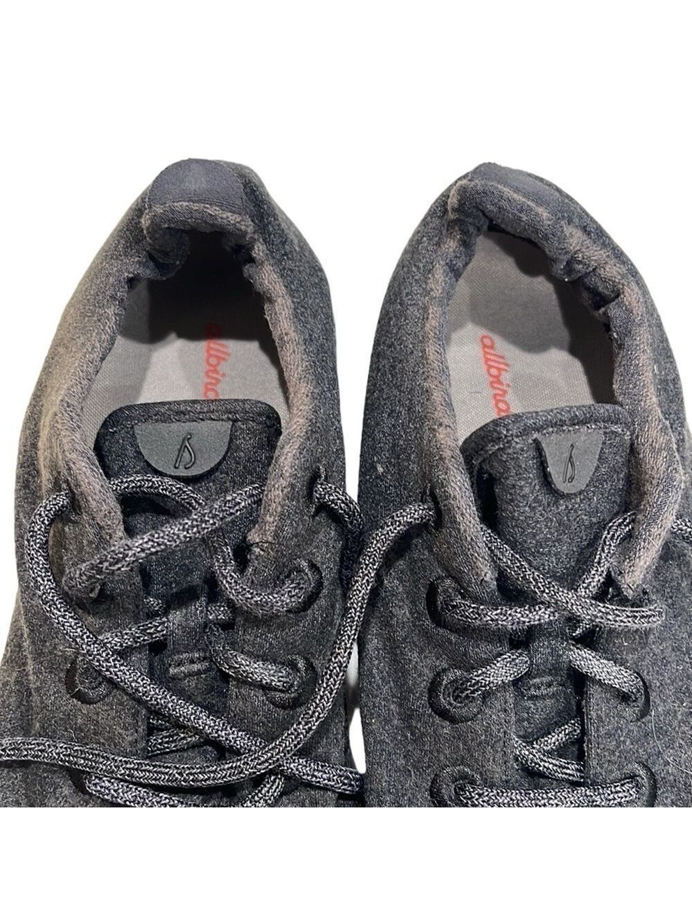 Allbirds Wool Runner Sneakers Men’s SZ 12 Black - Picture 6 of 7